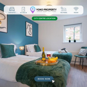 Modern Apartment - Walking Distance to the City Centre - Free Parking, Fast Wi-Fi and Smart TV with Netflix by Yoko Property